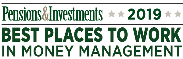 2019 Pensions & Investments Best Places to Work logo